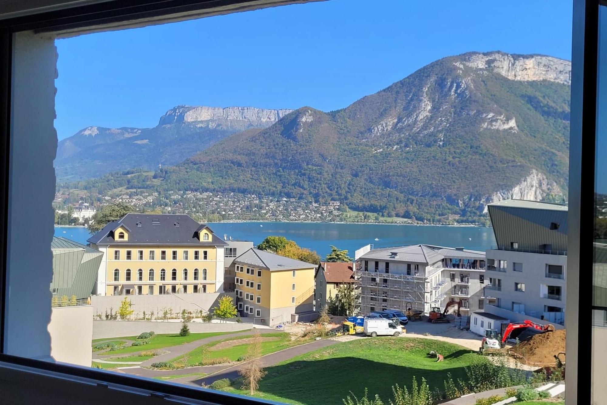 Le Tableau Du Lac 507 - 2 Bedrooms Apartment With Lake View Terrace Annecy Exteriér fotografie